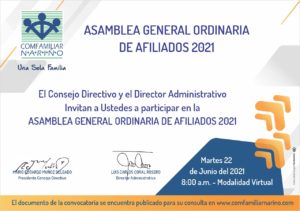 Invitacion asamblea
