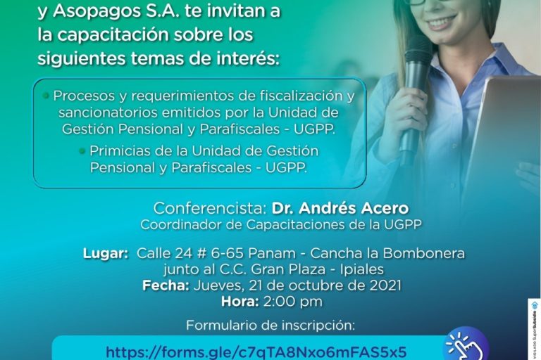 Invitación Capacitaciones