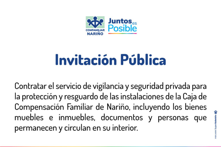 Invitación Pública